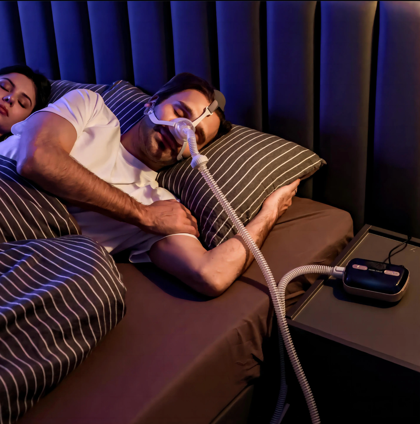 SnoreNest™ - Revolutionary CPAP: Travel Light, Sleep Deep.